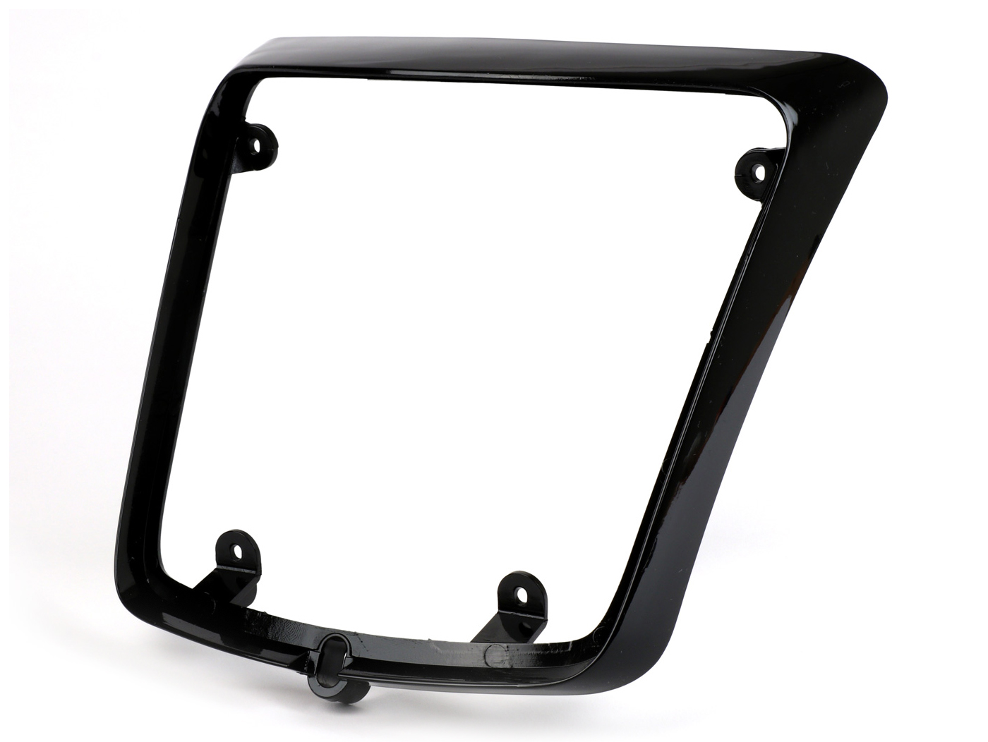 Galinio žibinto rėmas -MOTO NOSTRA- Vespa GTS Notte, GTV t.y. Sei Giorni 300 (ZAPMA3602), GTS t.y. Super300 HPE (ZAPMA3600), GTS HPE 300 E4 (M4A36M) – blizgi juoda