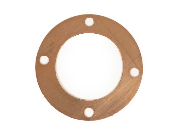 Cilindro galvutės tarpinė -BGM PRO 177/187cc, Ø=63mm- Vespa PX125, PX150, Cosa125, Cosa150, GTR125, TS125, Sprint Veloce (VLB1T 0150001-) - 0,5mm - varis