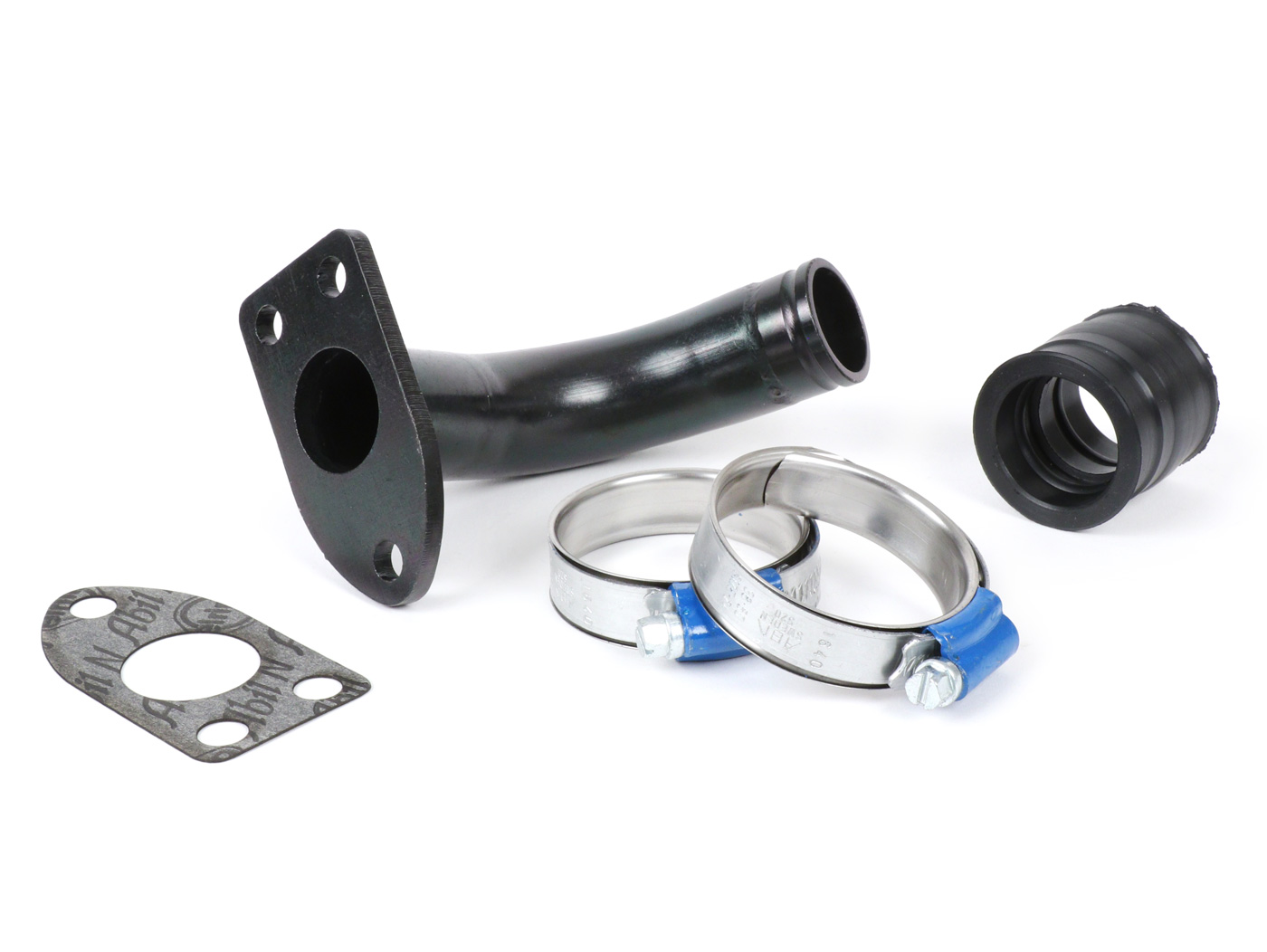 Įsiurbimo kolektoriaus komplektas be karbiuratoriaus -BGM PRO Ø24mm tinka Dellorto PHBL24/25, Polini CP23/24- Vespa GS150 (VS2-VS5), GS2 (VD1TS), GS3 (VD2TS)