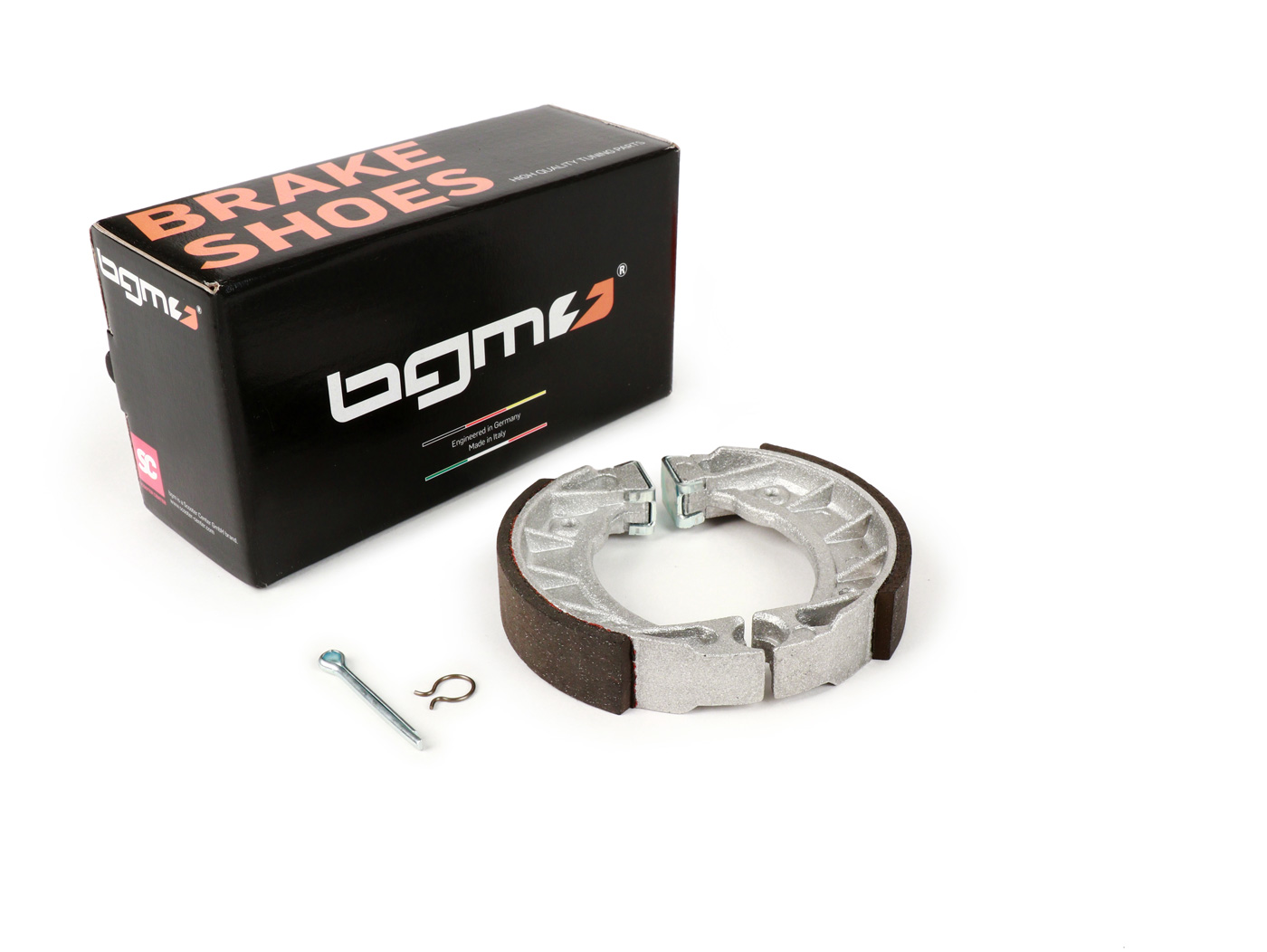 Stabdžių kaladėlės -BGM PRO Ø=104x20mm- Piaggio Bravo, Piaggio Ciao, Piaggio Grillo, Piaggio Si, Piaggio Superbravo, Piaggio Vespino F9, Piaggio Velofax