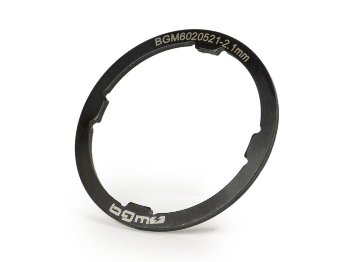 Pavarų dėžės tarpinė -BGM ORIGINALUS - Vespa Largeframe VNA, VNB, VBA, VBB, GL, Sprint, GT, GTR, TS, Rally, PX (-1984) - 2,10 mm (+0,0 / - 0,04 mm)