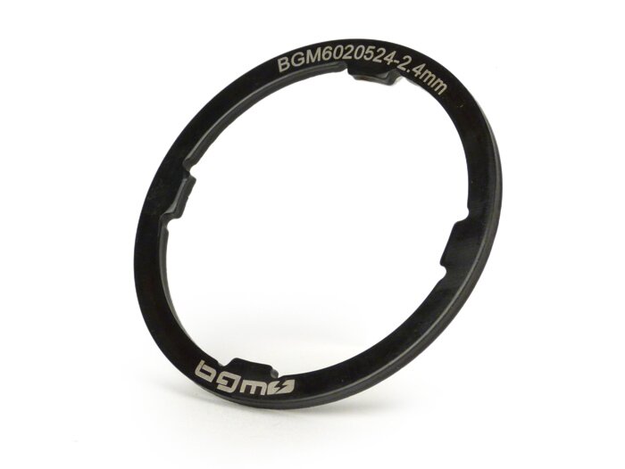 Pavarų dėžės tarpinė -BGM ORIGINALUS - Vespa Largeframe VNA, VNB, VBA, VBB, GL, Sprint, GT, GTR, TS, Rally, PX (-1984) - 2,40 mm (+0,0 / - 0,04 mm)