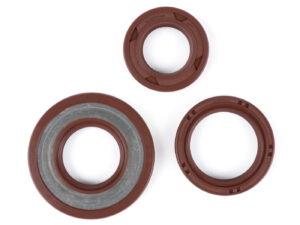Alyvos sandariklių komplektas variklis -BGM PRO, FKM/Viton® (atsparus E10/etanoliui)- Vespa Smallframe 19mm - V50, PV125, ET3, PK50, PK80, PK125 S