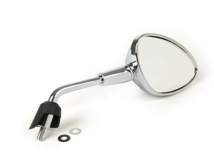 Veidrodis -MOTO NOSTRA Shorty- Vespa GTS 125-300 HPE (2019-), Vespa Sprint 50-150, Vespa Primavera 50-150 - chromas - rhs