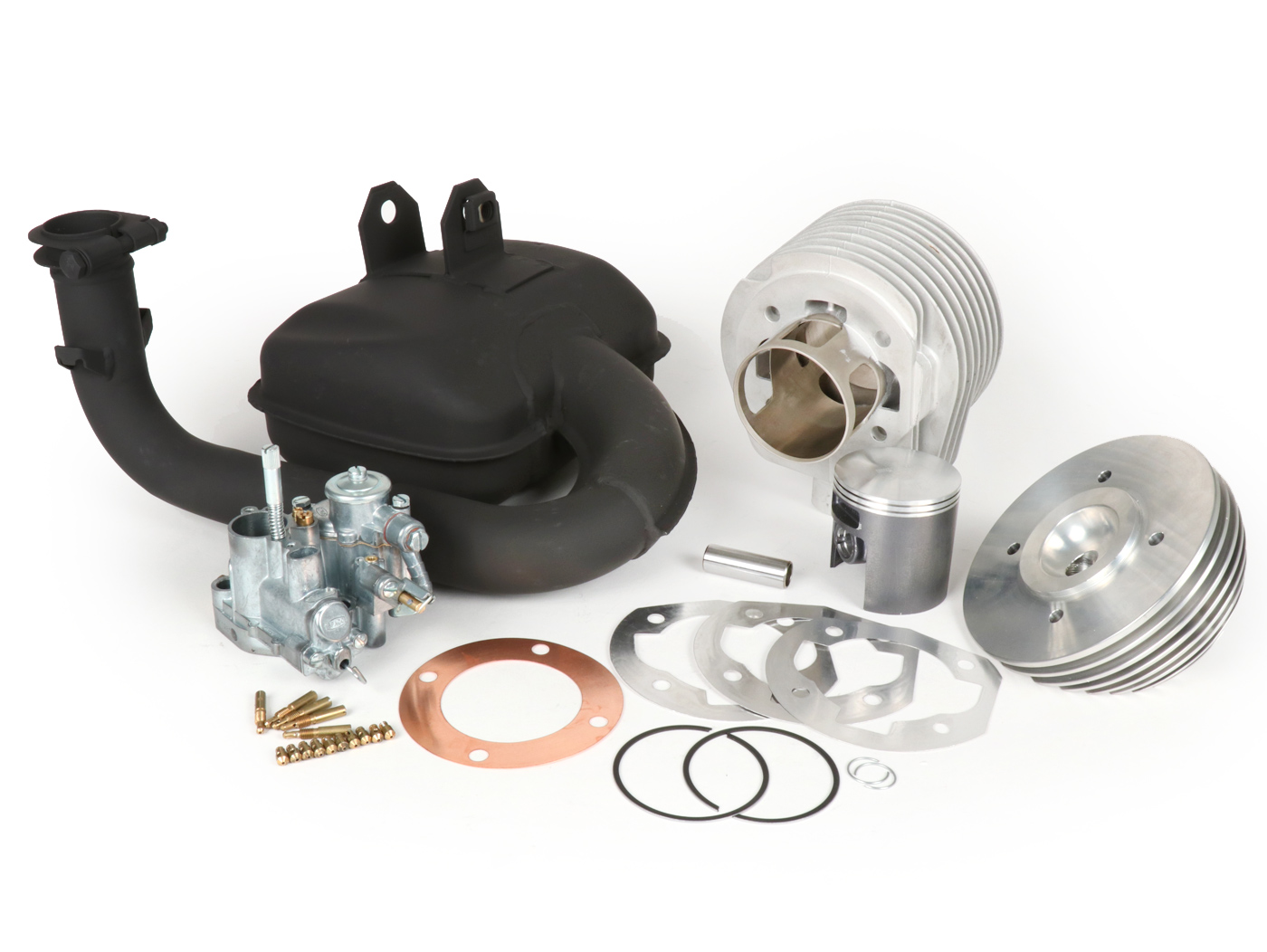 Tuningkit -BGM PRO 177 cc 3 prievadai, su automatiniu tepalu - Vespa PX125, PX150, Cosa125, Cosa150, GTR125, TS125, Sprint Veloce (VLB1T 0150001-) - turistinė sąranka