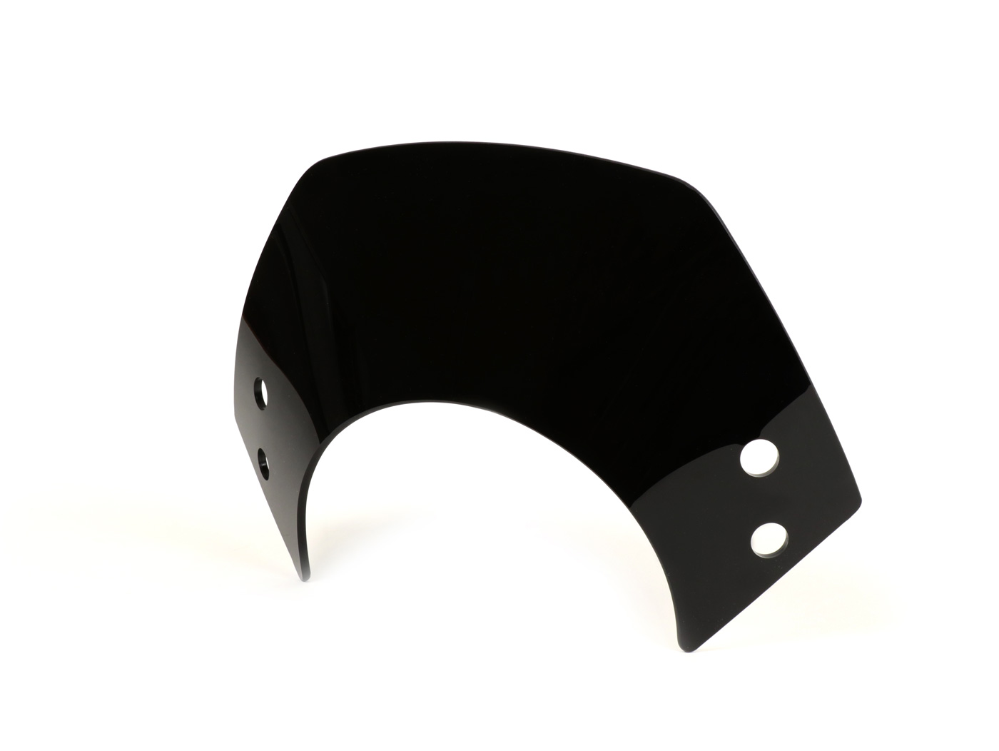 Sklypas be laikiklio -MOTO NOSTRA, p=340mm, h=105mm- Vespa GT, GTL, GTS, GTS Super 125-300cc - juodas