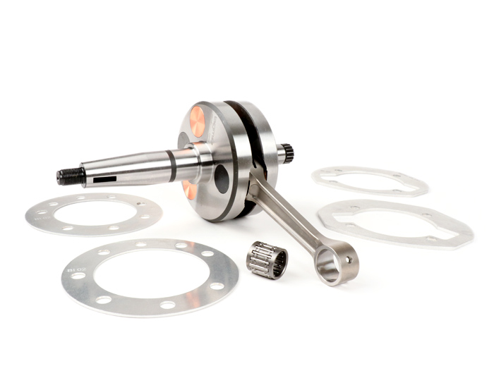 Alkūninis velenas BGM PRO skirtas Lambretta DL, GP 125, 175, 200, 225, 250ccm