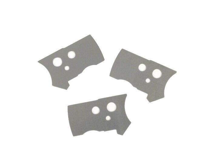 Plieninių tarpiklių komplektas paėmimo ritei -BGM ORIGINALUS- Vespa PX, PK XL, Cosa, Lambretta (elektroninis uždegimas) - 3x 0,5mm