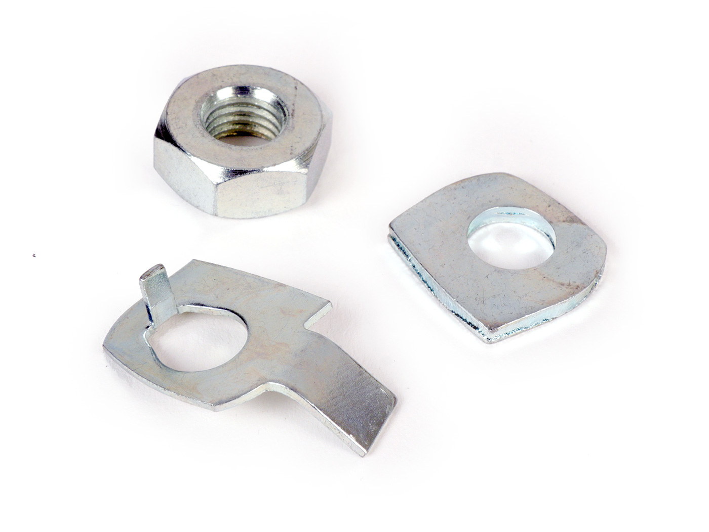 Pagalbinio veleno ašies fiksavimo komplektas, įsk. veržlė -BGM ORIGINALUS - Vespa PX125, PX150, PX200, Cosa, T5 125cc