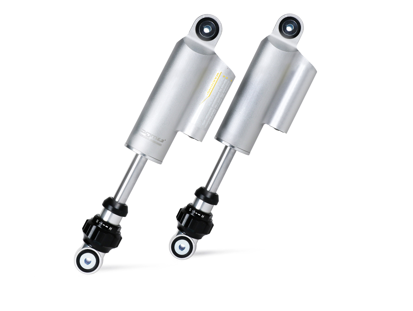 Priekinis amortizatorius BGM PRO sidabras skirtas Vespa, Lambretta LI, LIS, SX, TV serialams 2-3, DL, GP