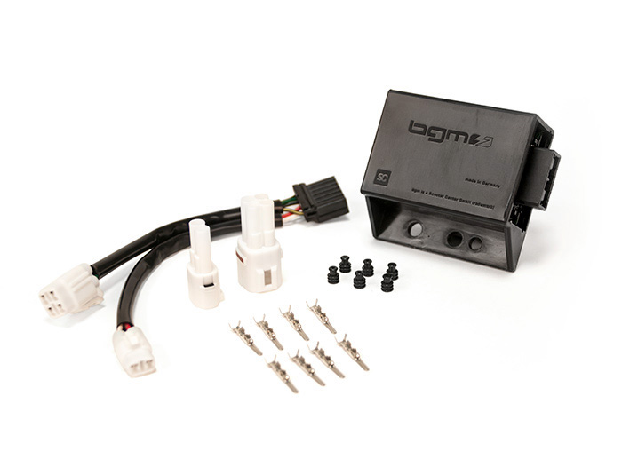 Garso lygintuvas įsk. adapterio laidas -BGM PRO- su mirksėjimo rele LED indikatoriui ir USB įkrovimo kištuku