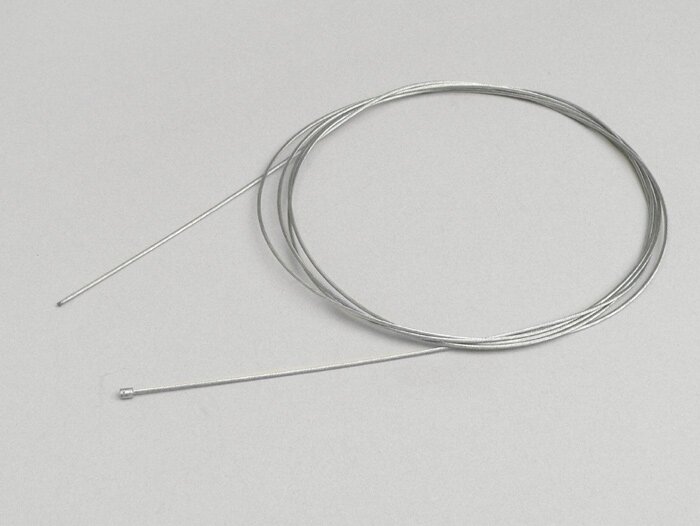 Universalus vidinis trosas -Ø=1,2mm x 2000mm, nipelis Ø=3,0mm x 3mm- naudojamas kaip Gazo trosas - klojamas trosas