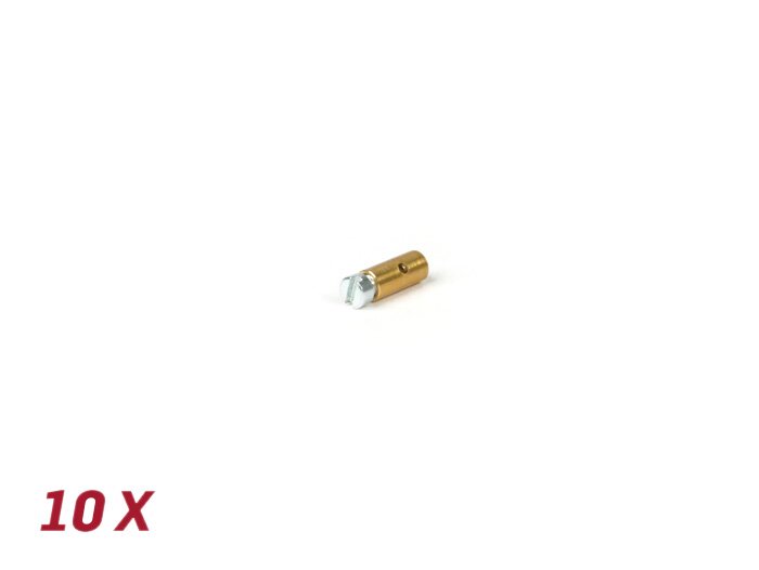 Griebtuvų komplektas -BGM ORIGINALUS- Ø=4,0mm x 9mm (naudojamas droselio trosui) - 10 vnt.