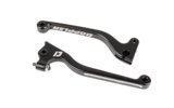 Stabdžių / Sankabos rankenėlė (PR) Doplerio CNC juoda Derbi Senda X-TREM