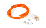 Komplektas Kuro žarnelė + filtras d.5mm oranžinė