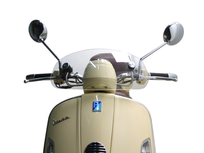 Flyscreen -MOTO NOSTRA, p = 435 mm, aukštis = 195 mm - Vespa GTV, GT 60 - bespalvis