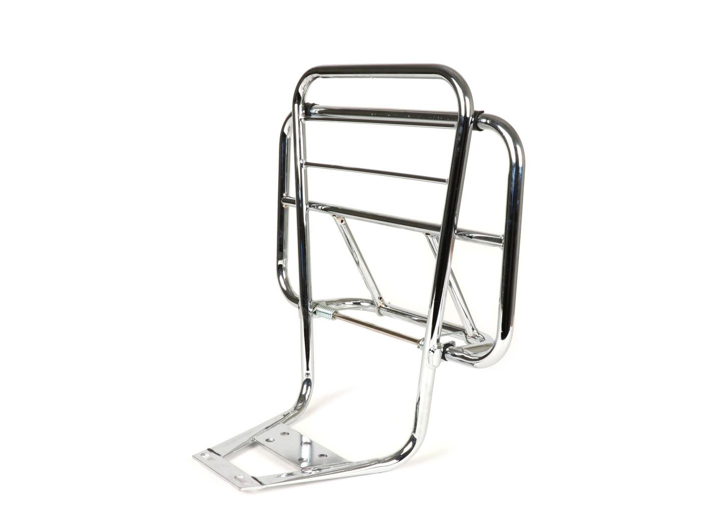 Stovas su atlošu -MOTO NOSTRA V2- Vespa PX80, PX125, PX150, PX200 - chromas
