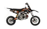 Graphic Kit Pit Bike YCF Pilot Stage6 oranžinė / juoda