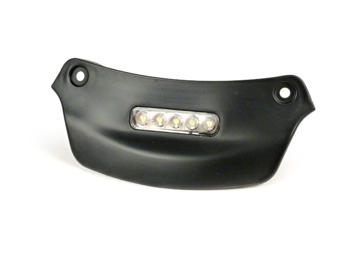Valstybinio numerio apšvietimas -MOTO NOSTRA LED- Vespa Primavera, Sprint - matinė juoda
