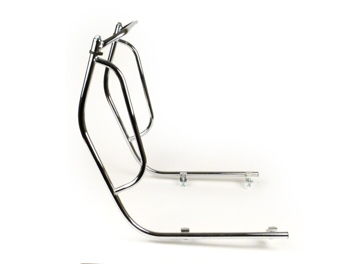 Avarinio strypo Pakojų apsauga -MOTO NOSTRA- Vespa PX80, PX125, PX150, PX200 - chromuotas