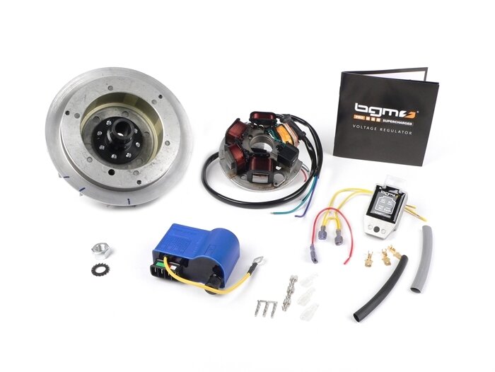 Uždegimo komplektas -BGM Originali elektroninė- Vespa V50, 50N, V90, PV, ET3, PK S