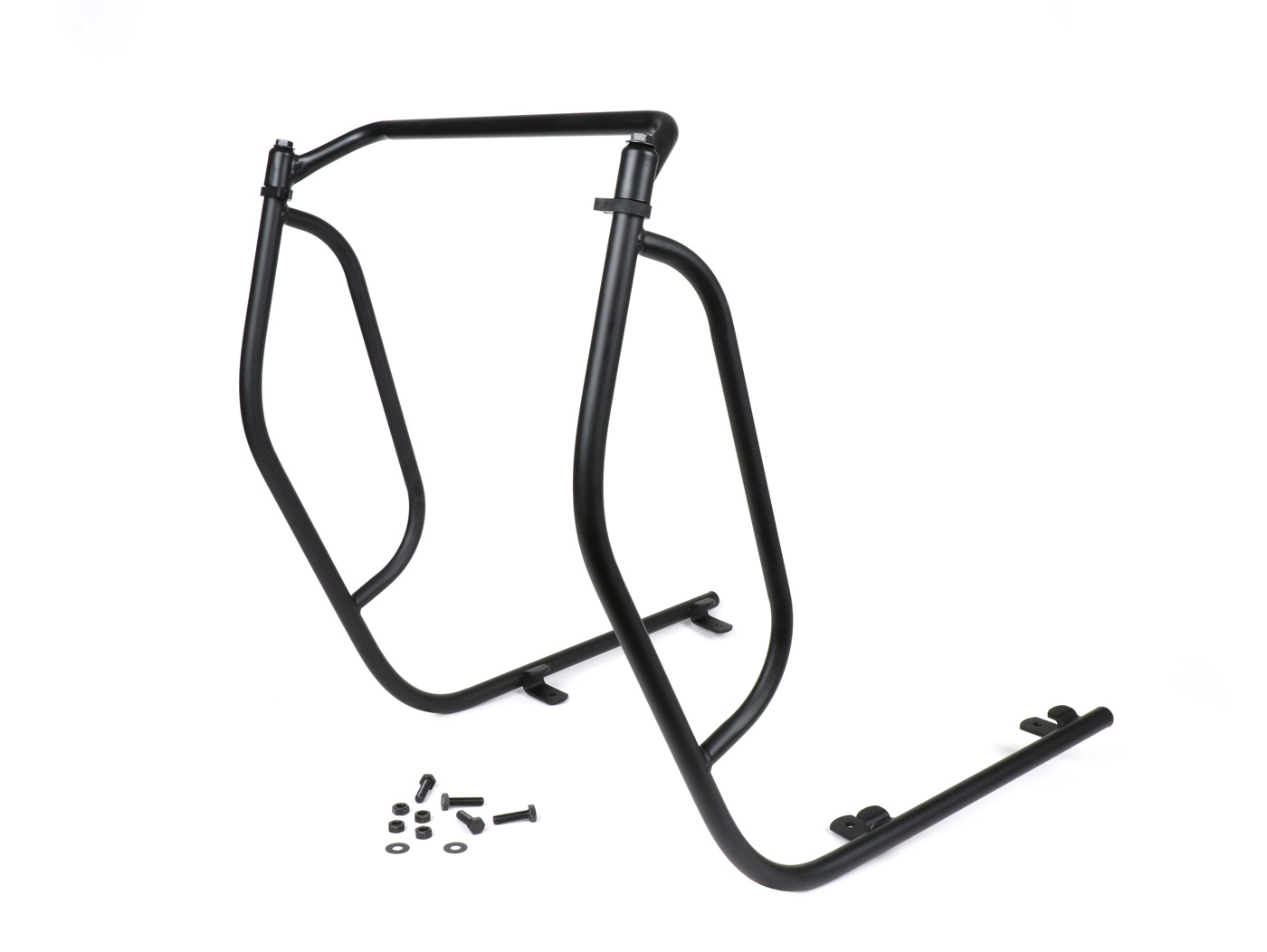 Avarinio strypo Pakojų apsauga -MOTO NOSTRA- Vespa PX80, PX125, PX150, PX200 - juodas