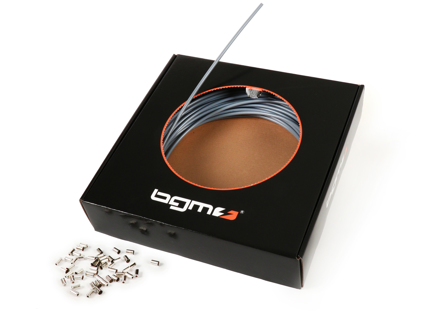 Kabelio žarna -BGM ORIGINAL, PE vidinis įdėklas - Ø išorinis = 6mm (L = 25m) - pilkas