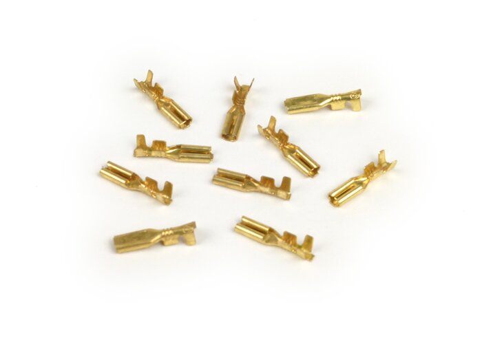 Suspaudimo gnybtas - 2,8 mm Ø = 0,5-1,0 mm² - DIN 18201 - 10 vnt.
