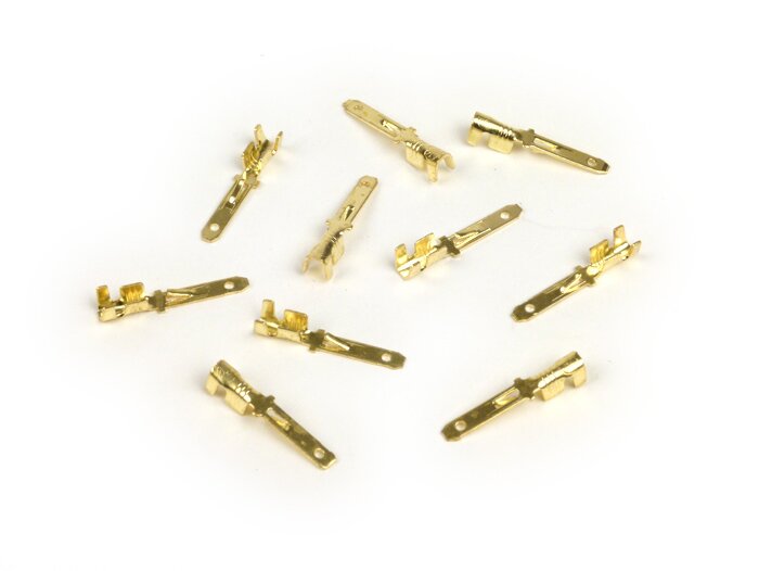 Gnybtas gnybtas - 2,8 mm Ø=0,5-1,0 mm² - DIN 46244 - 10 vnt.