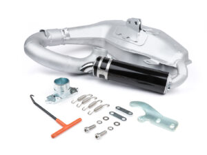 išmetimo BGM PRO Big Box Sport sidabras skirtas Lambretta serijai 1-3