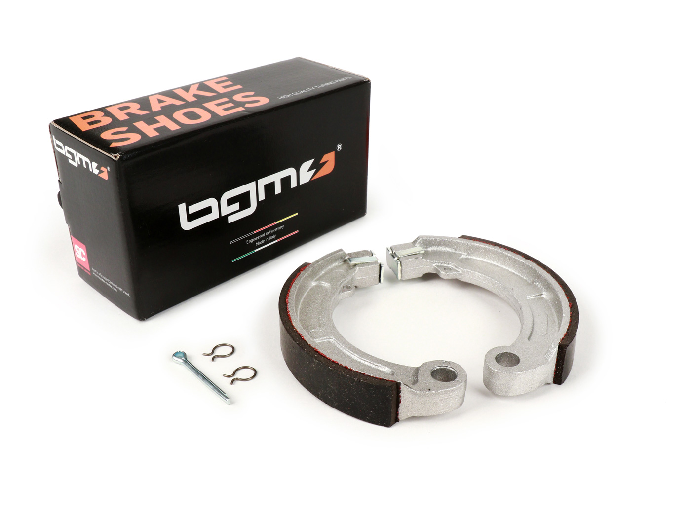 Stabdžių kaladėlės -BGM PRO Ø=135x20mm- VESPA V50 (r) - 9 coliai