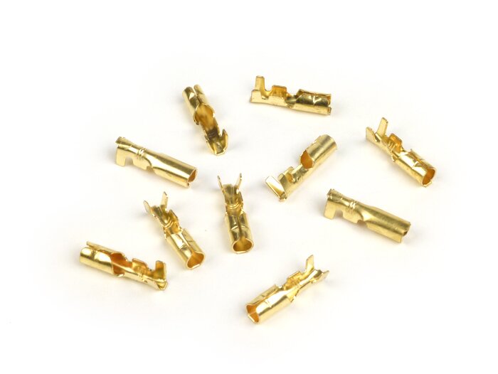 Suspaudimo gnybtas - kulkos lizdas 4mm Ø=0,5-1,0mm²- 10 vnt.