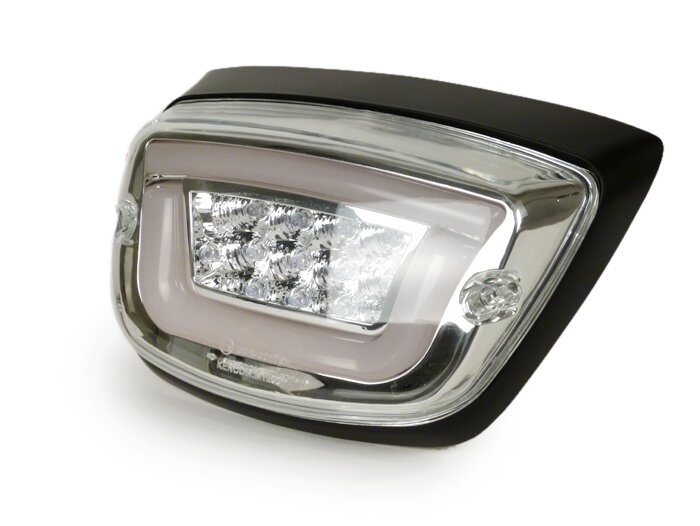 Galinis žibintas -MOTO NOSTRA, LED- Vespa LX, LXV - bespalvis