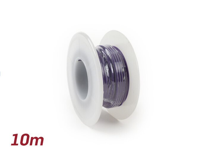 Elektros laidas - UNIVERSALUS 0,85 mm² - 10 m - violetinis