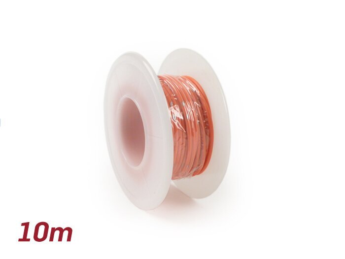 Elektros laidas - UNIVERSALUS 0,85 mm² - 10 m - oranžinis
