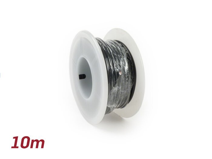 Elektros laidas - UNIVERSALUS 2,0 mm² - 10 m - juodas