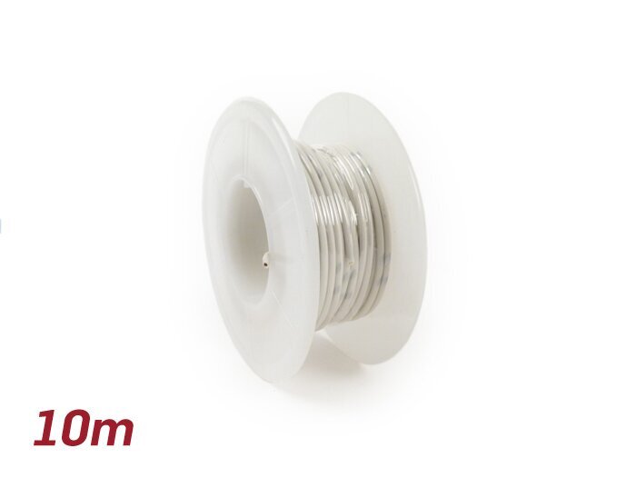Elektros laidas - UNIVERSALUS 0,85 mm² - 10 m - baltas