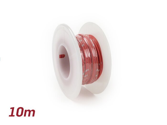 Elektros laidas - UNIVERSALUS 0,85 mm² - 10 m - raudonas