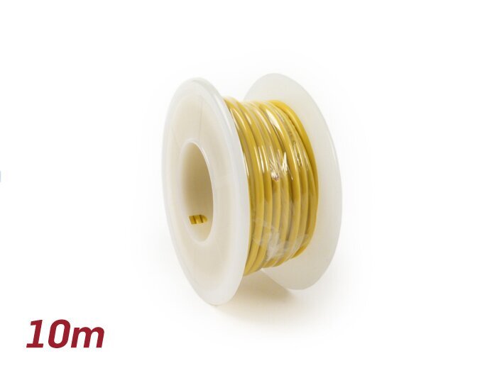 Elektros laidas - UNIVERSALUS 2,0 mm² - 10 m - geltonas