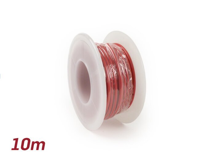 Elektros laidas - UNIVERSALUS 2,0 mm² - 10 m - raudonas