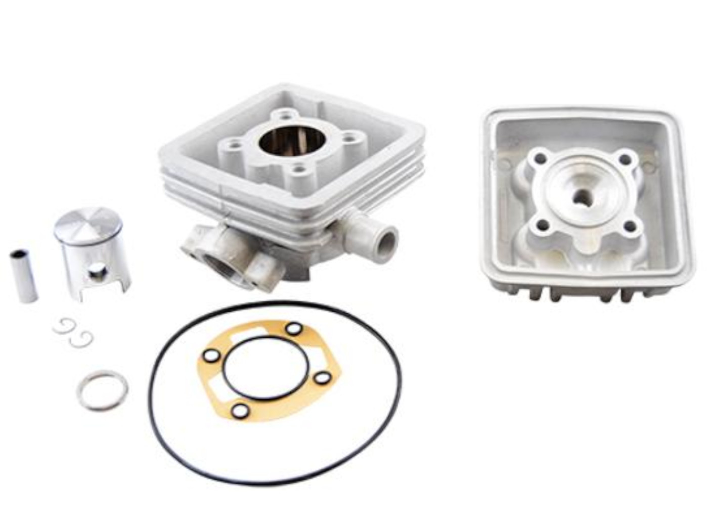 Cilindro komplektas Doppler ER1 50cc su Vertex stūmokliu Peugeot 103 SPX, RCX, SP LC
