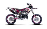 Grafikos komplektas Fantic XM 50 2017 - 2022 rožinė / juoda