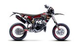 Grafikos komplektas Fantic XM 50 2017 - 2022 raudona / juoda