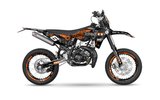 Grafikos komplektas Sherco SM-R 50 po 2018 Stage6 oranžinė / juoda