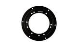 Nešiklio plokštė f. galinė žvaigždutė Doplerio aliuminio CNC juoda MBK 51