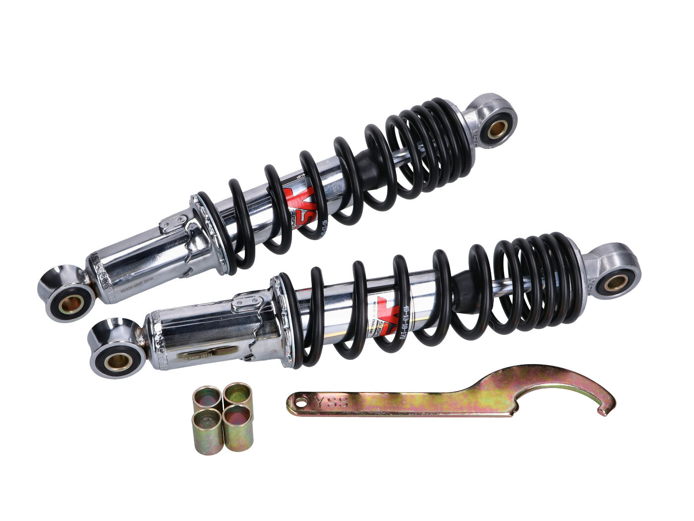 amortizatorių komplektas YSS Pro-X 280mm mopedui Puch, Tomos