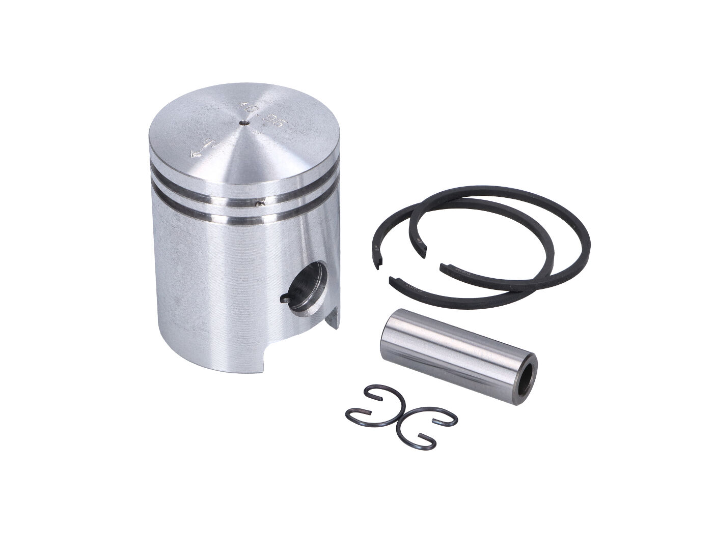 Stūmoklio komplektas Almot 41,25 mm 60cc, skirtas Simson S51 KR51/2 M500 (41,21-41,23)