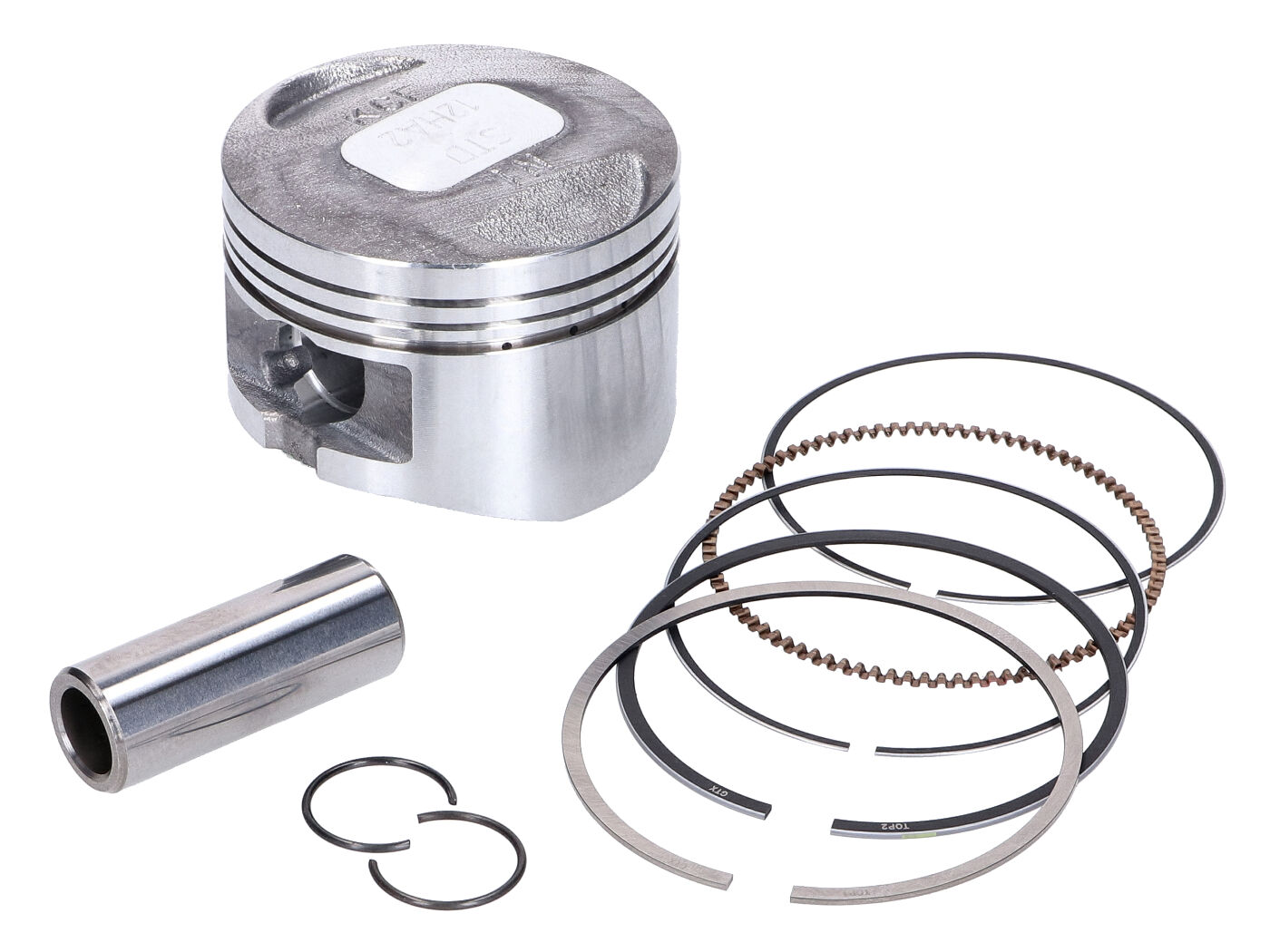 Stūmoklio komplektas EVOK 52,4mm Honda SH NES, FES, PES, SES 125ccm