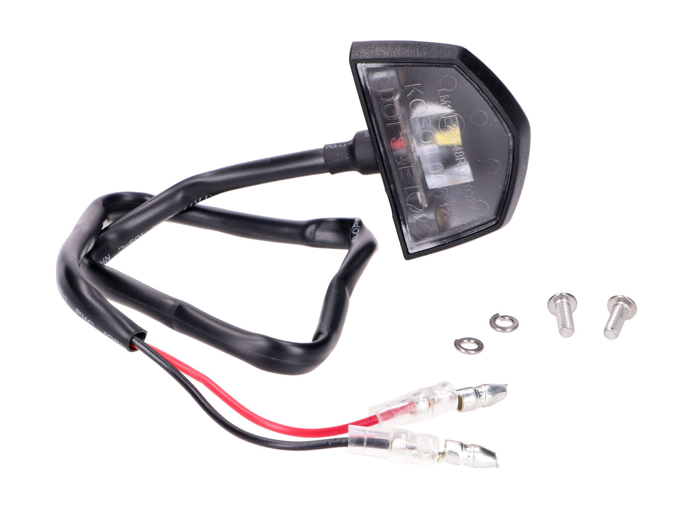 valstybinio numerio apšvietimas Koso SPEED II LED universalus