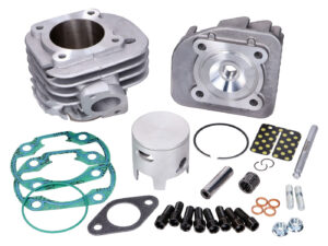 cilindrų komplektas Athena Big Bore Flange-Mount 70cc 47,6mm 12mm Stūmoklio pirštas Minarelli Horizontal